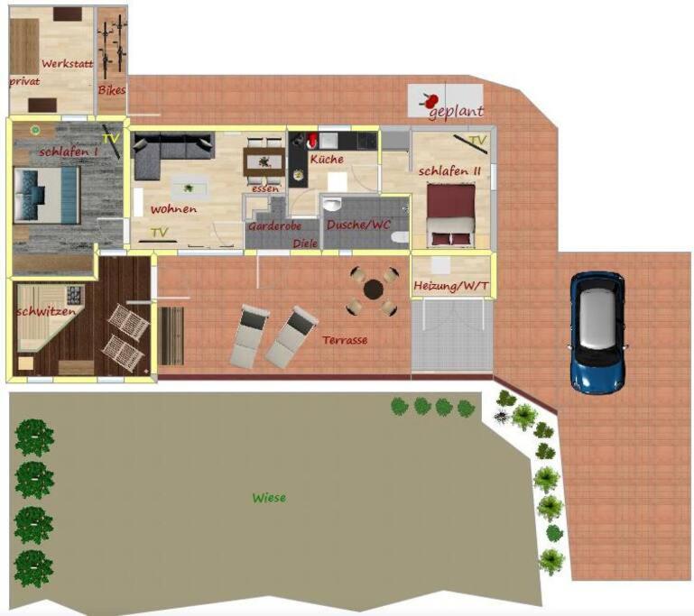 Casita - Sterneferienhaus Mit Garten, Sauna Und Wallbox Kirburg
